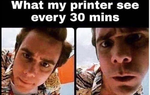 What my 3d printer sees every 30 minutes.
